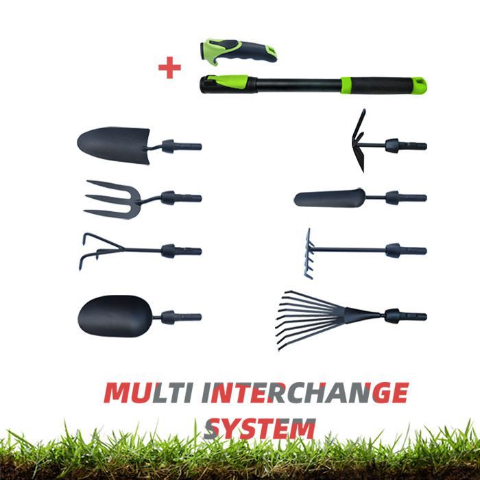 product-1-1 Mini garden hand tools multi interchange system