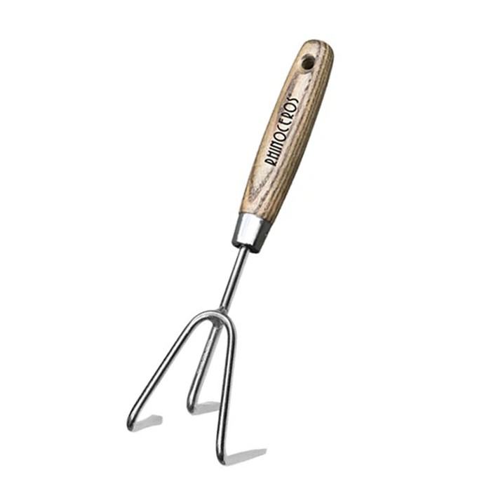 Handkultivator med 3 pinnar