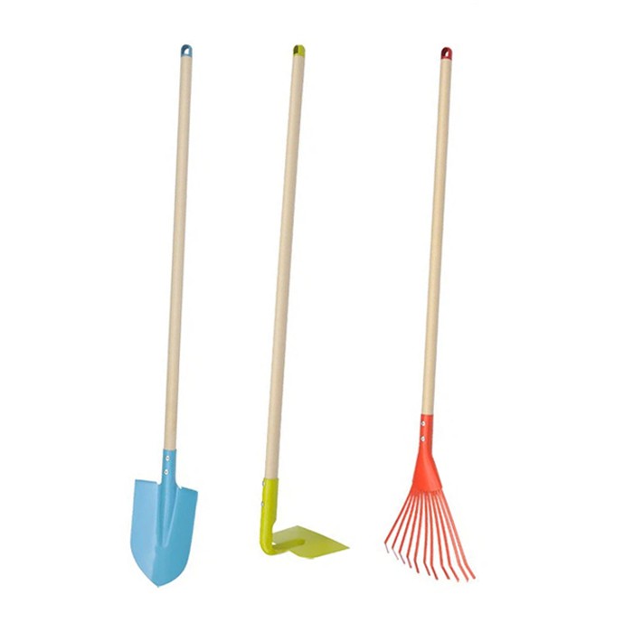 Långt handtag för barn spade