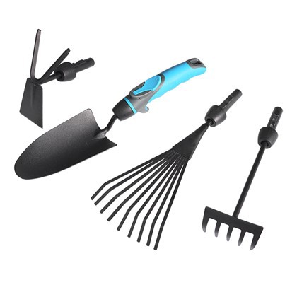 Utbytbara trädgårdsverktyg